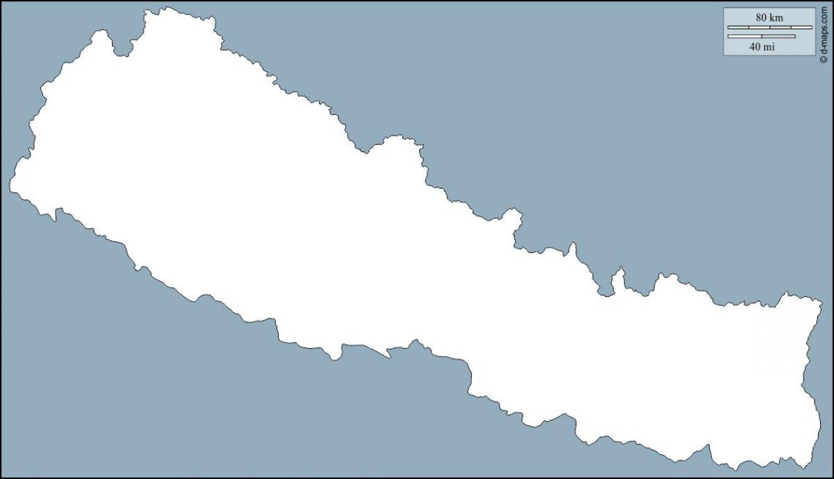Kort om tom nepal