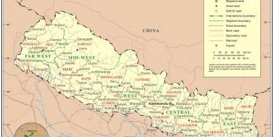 Indien, nepal grænse køreplan